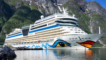 Ein Schiff von Aida