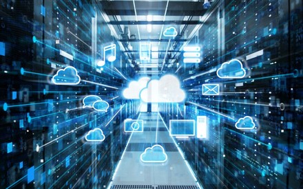 Rechenzentrum bei der Arbeit