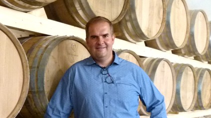 Gregor Schraml, Inhaber der Stonewood Whisky-Destillerie.