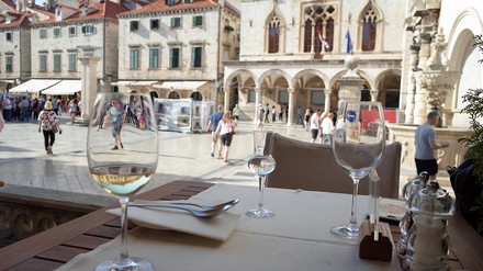 Restaurant in Dubrovnik, Kroatien