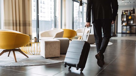 Lobby eines Cityhotels