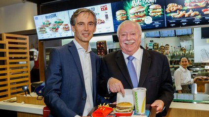 Bürgermeister Häupl und Burgermeister Schmidlechner