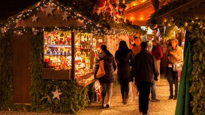 Ein Weihnachtsmarkt