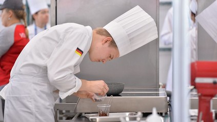 Aljoscha Knoblich bei den WorldSkills in Kasan