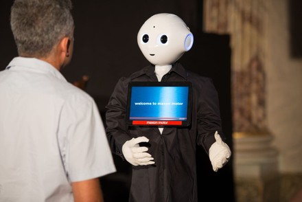 Der humanoide Roboter Pepper