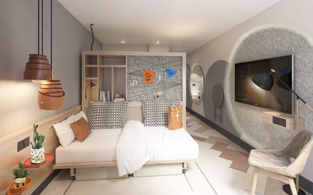 Zimmer eines Stay KooooK-Hotels