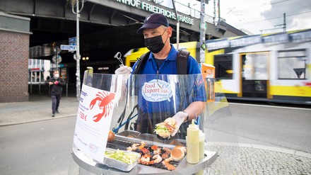 Grillwalker in Berlin