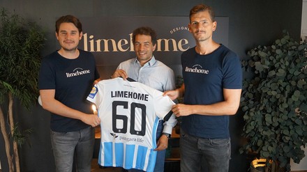 Limehome ist neuer Sponsor des Traditionsvereins TSV 1860 München. (Foto: © Infront Sports & Media AG)