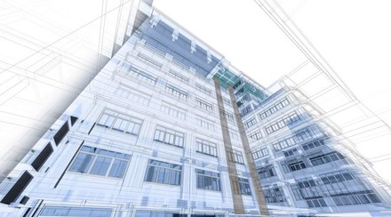 Skizze Wohnungskomplex