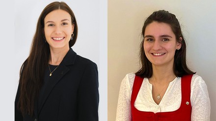 Sina Emig (links) und Hanna Herten (rechts)