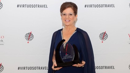 Amanda Hyndman, Area Vice President Operations und General Managerin im Mandarin Oriental Hyde Park, London, erhielt die Auszeichung „Hotelier oft he Year“