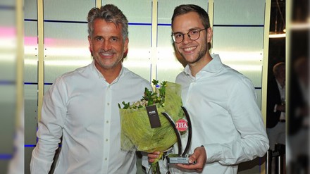 Otto Lindner (IHA-Vorsitzender) und Gerhard Wasem (Gründer & Geschäftsführer von MiceRate) (Foto: © Micerate)