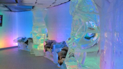 Ice Bar auf der Norwegian Epic