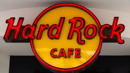 Leuchtreklame Hard Rock Cafe