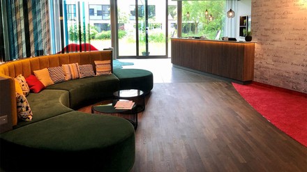 Lobby des „Essential by Dorint Basel City“