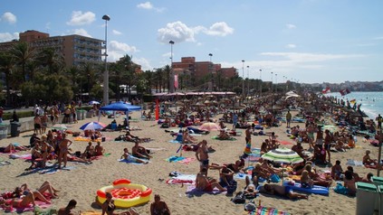 Strand am Ballermann