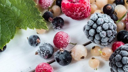 Diverse tiefgekühlte Früchte
