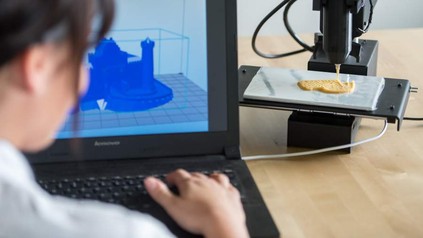 Print2Taste druckt Lebensmittel-Mischungen als 3D-Modelle