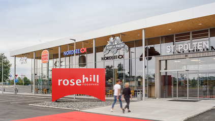 Rosehill Foodpark in St. Pölten, Österreich