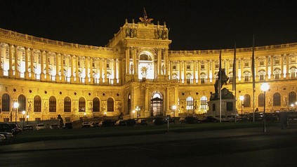 Wien Hofburg Nacht