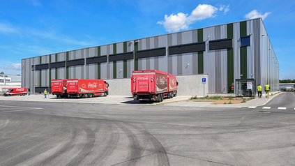 Coca-Cola Logistikstandort in Mörfelden-Walldorf