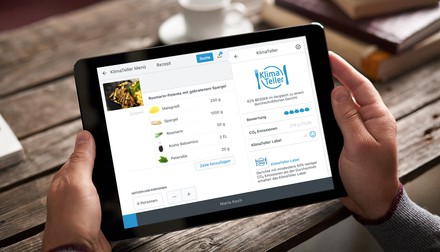 Mockup KlimaTeller-App