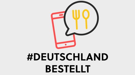 Die Initiative #DeutschlandBestellt finder erstmals am 22. April 2020 statt. (Grafik: ©Bundesverband der Systemgastronomie)
Logo der Initiative #DeutschlandBestellt