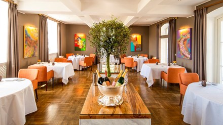 Werners Restaurant erstrahlt in neuem Glanz. (Foto: © JRE/Schloss Eberstein)
Werners Restaurant