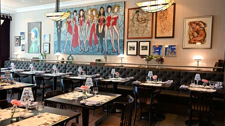 Très chic – das neue Le Bistrot99 ist der neue Treffpunkt in der Kölner Innenstadt für Kunst, Kultur und Kulinarisches. (Foto: © Raphael Stötzel für Dorint)
Le Bistrot99