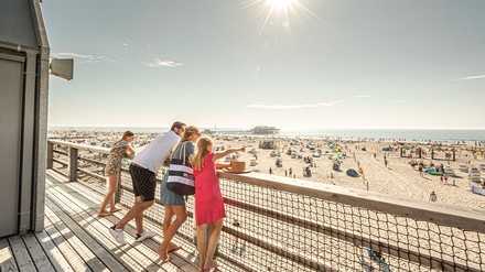 Gäste buchen ihren Urlaub in St. Peter-Ording laut der Tourismus-Zentrale St. Peter-Ording wieder früher. (Foto: © Oliver Franke)
Ordinger Strand in St. Peter-Ording