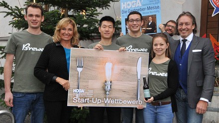 Im Jahr 2019 konnte sich das Münchner Start-up Brewee mit seinem Braukonzept durchsetzen und gewinnen. (Foto: © AFAG Messen und Ausstellungen)
Brewee