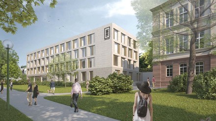 So soll das Tribe Hotel in Baden-Baden aussehen. (Foto: © ARCHITRAV ARCHITEKTEN)
Das Tribe Hotel