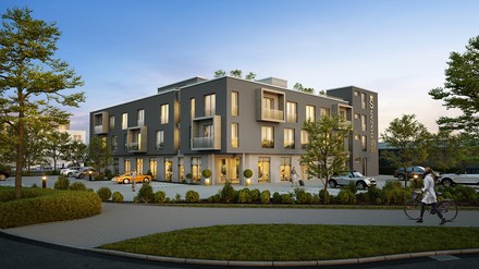 Ein Hotelneubau mit 45 Zimmern und Suiten im hessischen Seligenstadt – das Hotel Balthazars geht Ende des Jahres an den Start. (Foto: © Hotel Balthazars)
Hotel Balthazars