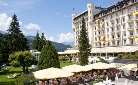 Das angeblich beste Ferienhotel der Schweiz steht aktuell in Gstaad. (© Gstaad Palace)
Gstaad Palace