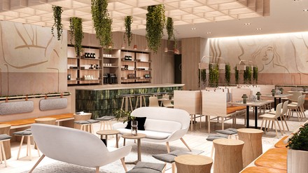 Das Hotelkonzept der Marke „Sleep Inn“ ist von einem von der Natur inspirierten Design geprägt. (Foto: © Choice Hotels EMEA)
Marke „Sleep Inn“