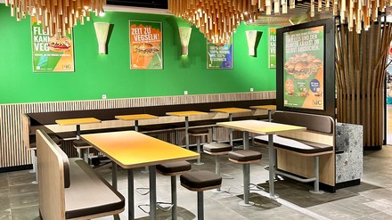 Am 5. Dezember hat das NIC Veg Burger Restaurants in Karlsruhe eröffnet. (Foto: © NIC Veg Burger Restaurant)
NIC Veg Burger Restaurants in Karlsruhe