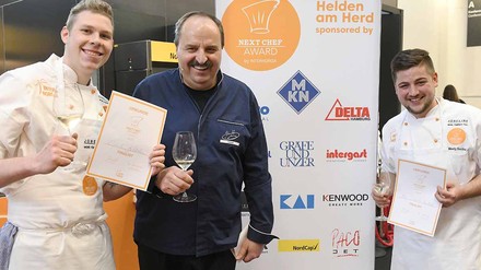 Wer wird 2023 Next Chef? Die Bewerbungsfrist wurde bis zum 15. Januar verlängert. (Foto: © Hamburg Messe und Congress/Michael Zapf)
Next Chef Award Johann Lafer
