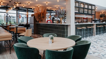 Das Restaurant Lütze im Hotel Berlin, Berlin empfängt nun die ersten Gäste. (Foto: © Restaurant Lütze/Hotel Berlin, Berlin)
Das Restaurant Lütze im Hotel Berlin, Berlin am Lützowplatz.