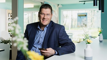 Max C. Luscher, CEO Central and Northern Europe bei B&B Hotels, freut sich über die positive Geschäftsentwicklung bei den B&B Hotels. (Foto: © B&B Hotels)
Max C. Luscher, CEO Central and Northern Europe bei B&B Hotels