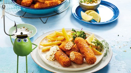 Die „veggie sticks di mare“ von endori überzeugen Gourmets durch einen saftigen Biss, eine fischähnliche Textur und eine leichte Fischnote. (Foto: © endori)
„veggie sticks di mare“ von endori