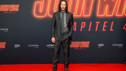 Keanu Reeves kommt zu der Deutschlandpremiere des Films „John Wick: Kapitel 4“ im Kino Zoo Palast. (Foto: © picture alliance/dpa | Gerald Matzka)
Keanu Reeves in der Rolle des John Wick.