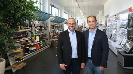 Neue Geschäftsführung der Günther-Gruppe: Anselm Berlit und Holger Jenes (v. l. n. r.) (Foto: © Metro Deutschland)
Anselm Berlit und Holger Jenes (v. l. n. r.)