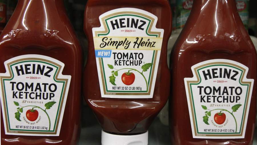 Heinz Ketchupflaschen